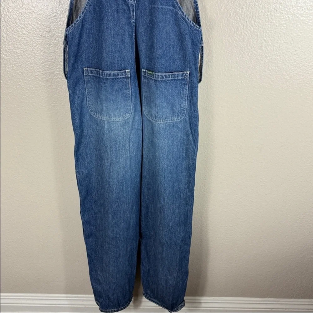 Hey Gang Knee Patch Denim Overalls - Picture 8 of 10